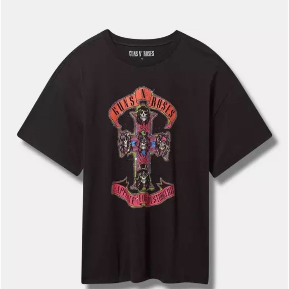 Torrid Guns N Roses Black Graphic T-Shirt